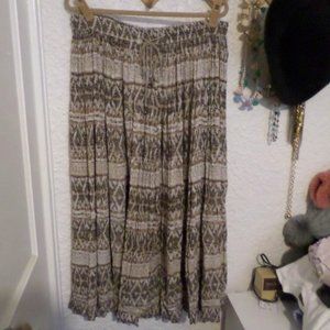 Coupe Collection Gypsy Peasant Long Skirt Sz L